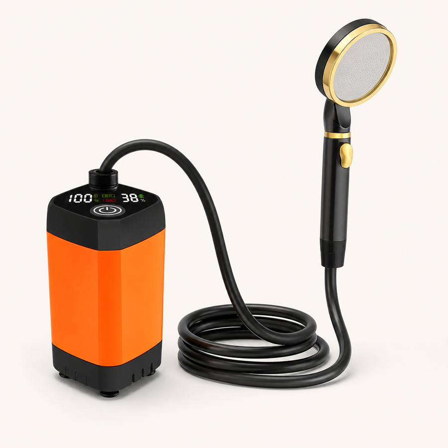 Orange Trail Rinse portable dog shower