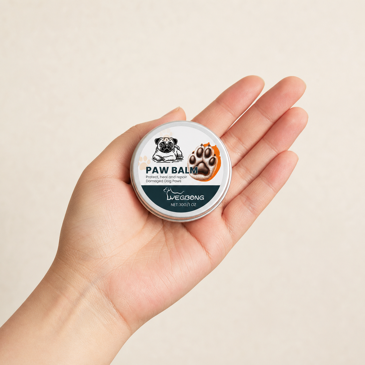 Pawdelou Paw Balm 30 gram grooming balm