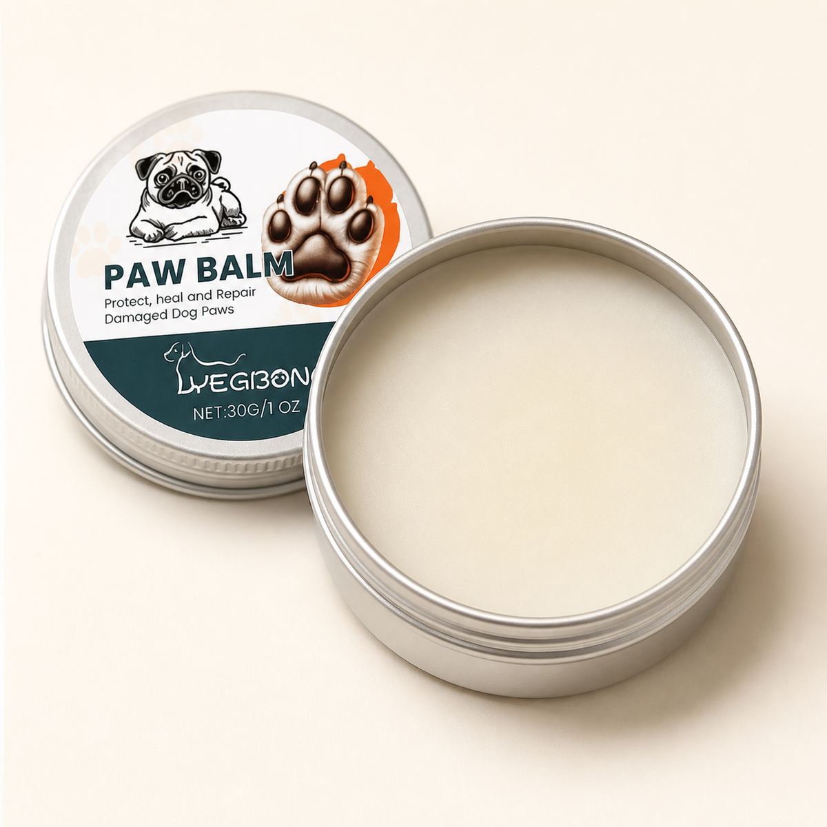 Pawdelou Paw Balm 30 gram grooming balm